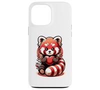 Cute Red Panda Animal Love Lovers Heart Sweetheart Case for iPhone 13 Pro Max