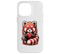 Cute Red Panda Animal Love Lovers Heart Sweetheart Case for iPhone 14 Pro Max