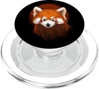 Cute Red Panda Sunset PopSockets PopGrip for MagSafe
