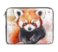 Cute Red Panda Watercolor Trendy Laptop Sleeve for Unisex Adult Multi Size Computer Protective Bags Cases 13inch