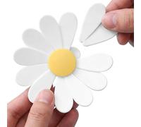 Cute Refrigerator Magnets | Removable Petal Daisy Clamps | Cute Magnets Bag Clips for Food | for Home Kitchen Decor Office School Locker Whiteboard Food Snack Chip