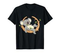 Cute Relaxing Koala on a Branch for Animal Lovers Australia T-Shirt