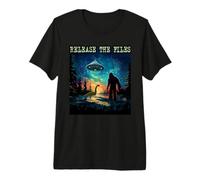 Cute Release The Files Alien Bigfoot Nessie Believer Believe Premium T-Shirt