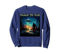 Cute RELEASE THE FILES Alien Bigfoot Nessie Believer Believe Sweatshirt
