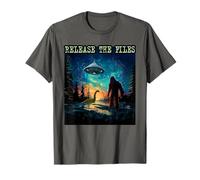 Cute Release The Files Alien Bigfoot Nessie Believer Believe T-Shirt