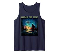 Cute Release The Files Alien Bigfoot Nessie Believer Believe Tank Top