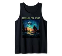 Cute Release The Files Alien Bigfoot Nessie Truth Believer Tank Top