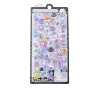 Cute Relief Fun Stickers | Three-Dimensional Small Animal Children's Stickers for Creative Notebook Decoration Material