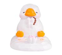 Cute Resin Phone Stand - Mini Doll Mobile Holder | Desk Ornament with Motivational Designs “Retire Soon” ,“Everything Goes Smoothly” | Decorative Cell Phone Holder Gift for Office, Home, or Bedroom