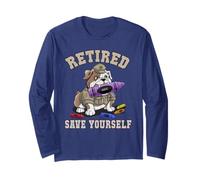 Cute Retired Soldier Save Yourself Off Duty Veterans Eat MRE Long Sleeve T-Shirt