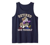 Cute Retired Soldier Save Yourself Off Duty Veterans Eat MRE Tank Top