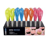Cute Retro colourful mini whisk - assorted colours - kitchen gadget aid