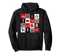 Cute Retro Sock Hop diner poodle 1950s 50s style graphic Pullover Hoodie