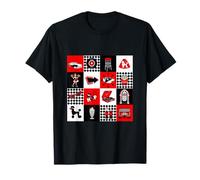 Cute Retro Sock Hop Diner Poodle 1950s 50s Style Graphic T-Shirt