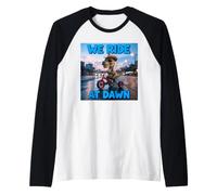 Cute Retro Trex Funny Youth Life Dad Mom Dino Dinosaur Meme Raglan Baseball Tee
