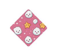 Cute Rice Balls And Stars Pattern Car Air Fresheners 6 Pcs, Funny Hanging Car Air Fresheners Cute Long Lasting Scented Mirror Hanging Decoration Ornaments Gift Interior Decor Accessories For Men Women