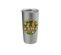 Cute Robin Bird Bird Watcher Spring Songbird Stainless Steel Insulated Tumbler