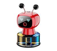 Cute Robot Car Diffuser Aroma Essential Oil Diffuser Compact Smart Car Air Freshener for Living Room Home Bedroom Office (D, S)