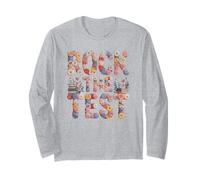 Cute Rock THE Test Mode On STEM History Vibes Cottagecore Long Sleeve T-Shirt