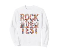 Cute ROCK THE TEST Mode On STEM History Vibes Cottagecore Sweatshirt