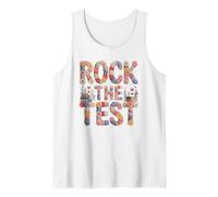 Cute Rock THE Test Mode On STEM History Vibes Cottagecore Tank Top