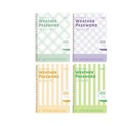 Cute Rollover Coil Notebook Simple Personality Student Diary -B5/60 Weather passwords