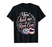 Cute ROM Coms Love Romantic Comedies Romance Funny Quote T-Shirt