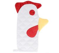 Cute Rooster Pot Holders Kitchen Gloves Red White(1pcs)
