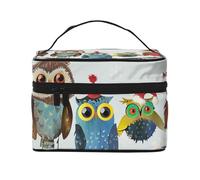 Cute Rose Mix Leopard Pattern Printed Makeup Bag, Large Capacity Cosmetic Bag for Travel, Waterproof Makeup Organizer with Multiple Pockets (9x6.5x6.2 Inch),Toiletries, and Essentials Storage, Cute