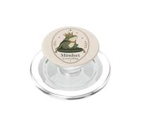 Cute Royal Frog Positive Mindset Motivational Animal PopSockets PopGrip for MagSafe