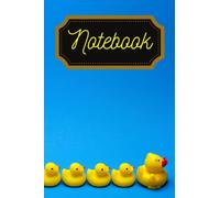 Cute Rubber Duck Notebook: This cute notebook is a great gift for rubber duck lovers and for anyone who collects rubber ducks and memorabilia