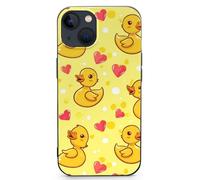Cute Rubber Duck Phone Case Compatible with iPhone 13Mini/13/Pro/Pro Max Shockproof Protective Cover Case