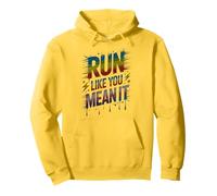 Cute RUN LIKE YOU MEAN IT Let Games Begin Field Day Marathon Pullover Hoodie