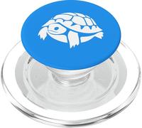 Cute Russian tortoise, stylized design for tortoise lovers PopSockets PopGrip for MagSafe