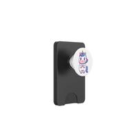 Cute Sad Unicorn Kawaii Pastel Cartoon Art PopSockets PopWallet for MagSafe