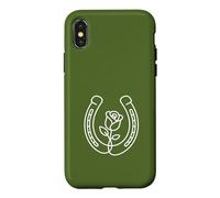 Cute Saguaro Cactus Wearing Cowboy Hat Art Case for iPhone X/XS
