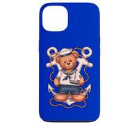 Cute Sailor Bear Nautical Military Mom Teddy Bear Case for iPhone 13