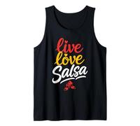 Cute Salsa Dancer Latin Dance Tank Top