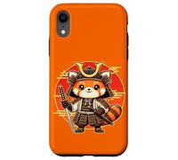 Cute Samurai Animal TShirt Design Japanese Style for kids Case for iPhone XR