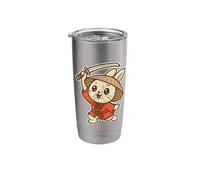 Cute Samurai Bunny Katana Warrior Stainless Steel Insulated Tumbler