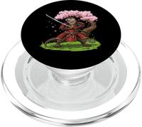 Cute Samurai Otter Graphic Japanese Culture Warrior PopSockets PopGrip for MagSafe