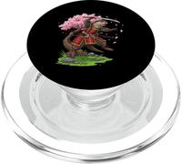 Cute Samurai Otter Graphic Japanese Culture Warrior PopSockets PopGrip for MagSafe