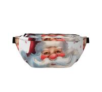 Cute Santa Claus 1 Printed Running Waist Bag for Men Women Belt Bag Fanny Packs Chest Bags Travel Hiking Daypack