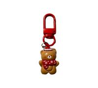 Cute Santa Claus Keychains Enamel Christmas Tree Wreath Keyrings Festival Gifts Pendants Backpack Men K4O9 Handbag For Women Dec