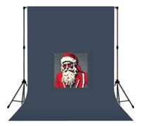 Cute Santa Clausprint Versatile Photography Backdrop Cloth For Studio Wedding Outdoor Party Photoshoots
