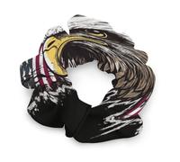 Cute Satin Scrunchies for Women Thick Elastic Soft Ponytail Holder | US Army Cool American Flag Hair Band Sturdy Silk Scrunchy No Damage Satin Hair Ties for Stylish Hair Accessories