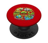 Cute Save Bees Rescue Animals Recycle Plastic Earth Day PopSockets Adhesive PopGrip