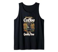 Cute Schnauzer Puppy Dog Mug Coffee is My Quality-Time Tank Top