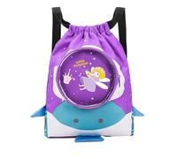 Cute School Backpack-Drawstring Backpack Gym Bag for Swim Beach Sports for Kids