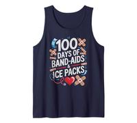 Cute School Nurse 100 Days of ICE Packs First Aid Tank Top
